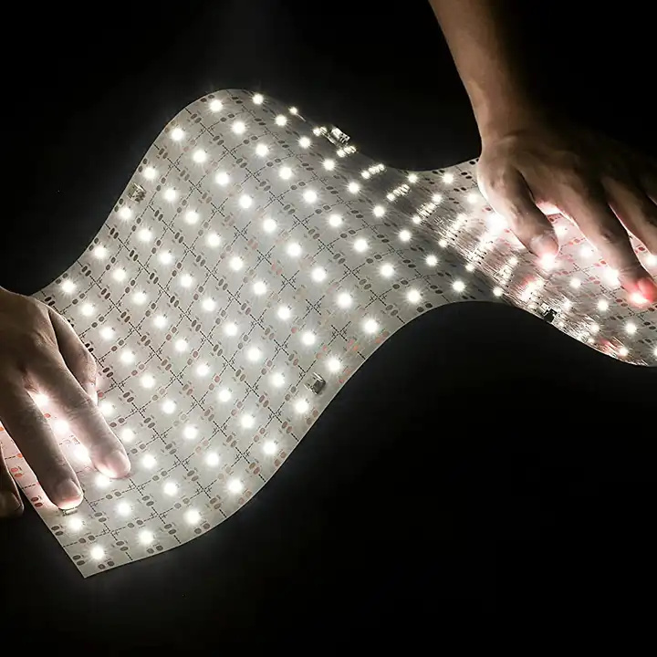 OEM ODM LED Backlight Sheet DC24V Cuttable Ultra Thin Flex Luces Flexible Panel Light for Stone