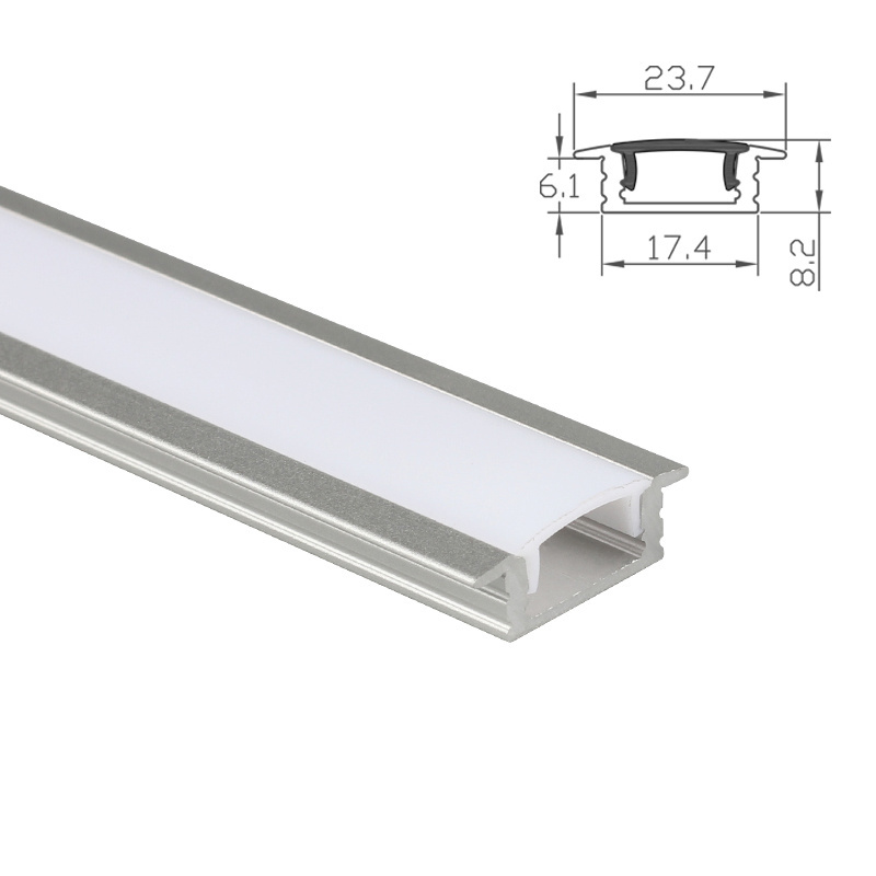 Hot Sale A2507AL  Aluminum Led Profile Light Bar LED Profile Aluminium Profile for Led Strips