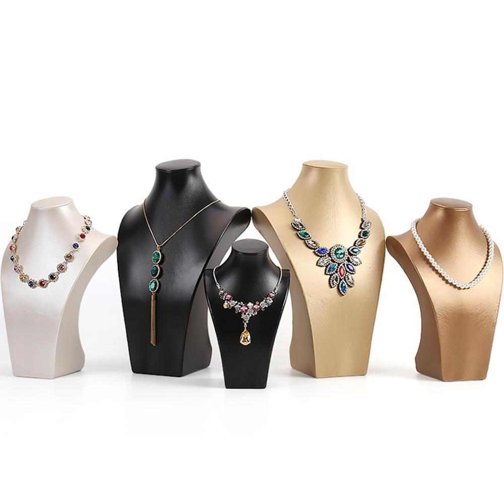 Modern Mannequin Desktop Necklace Jewelry Display Stand For Jewelry Presentation