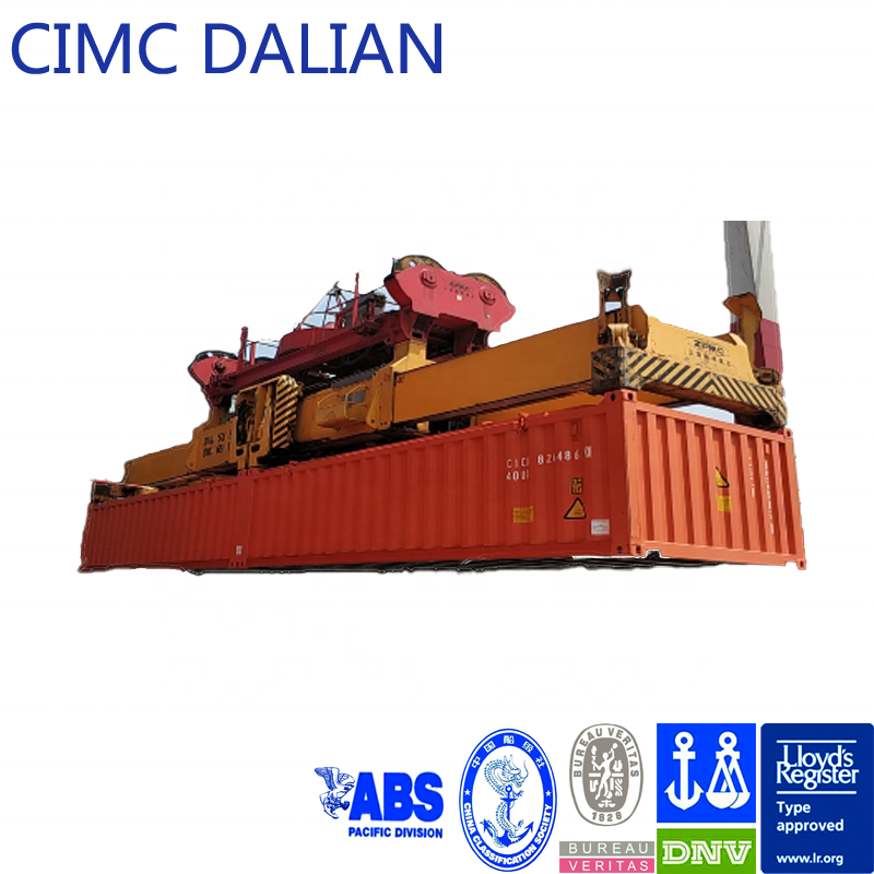 40ft open top dry bulk container half height shipping container multiple purpose casting tubes bulk cargo automobile