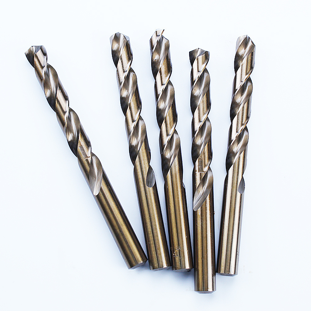 DIN338 Type N HSS straight shank twist drill for hardened steel  twist drill OEM 25pcs Din 338 HSS 4241  Drill Bits Set