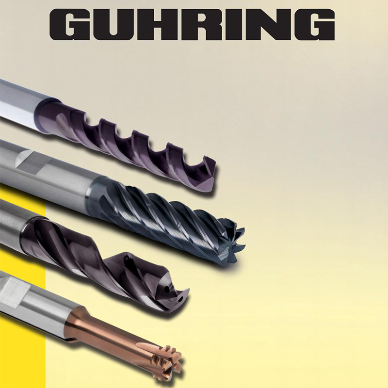 Guhring End Mill German Original Micro End Mills High Performance Varible Helix Cutting Tools