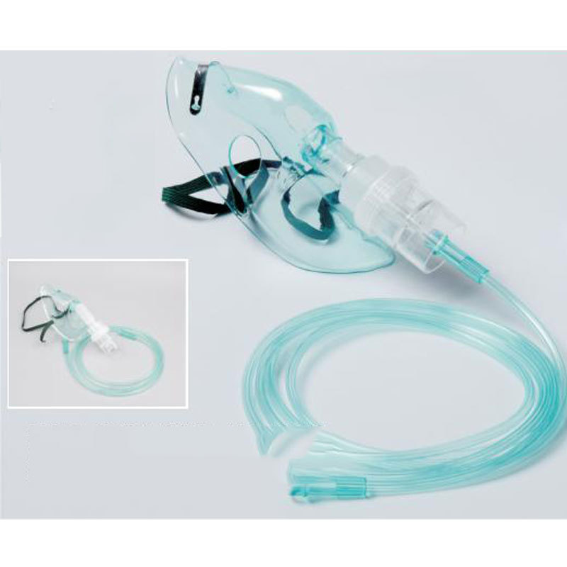 Medical Grade Pvc Material Disposable Nebulizer Mask for Adult Child