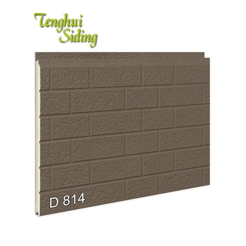 Tenghui New Product Outdoor Fireproof Faux Brick Wall Siding Panel