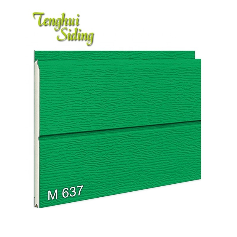 Lightweight Fireproof Exterior PU Wall Cladding Siding Panels Material