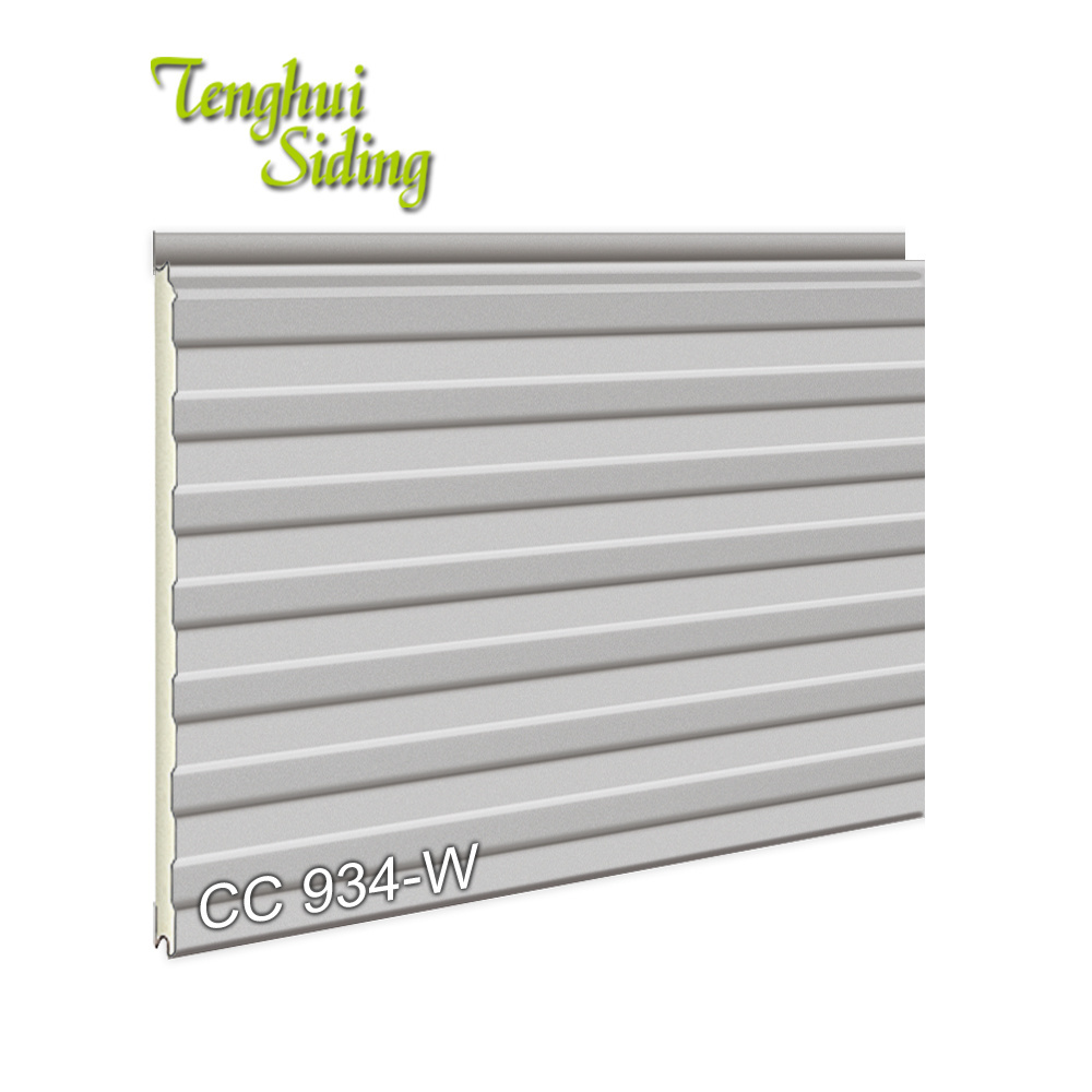 Tenghui Siding PU Sandwich Panels Industrial Exterior Decorative Wall Panels For Warehouse