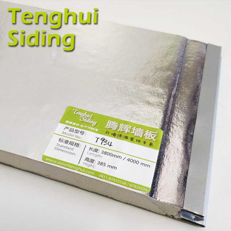 Tenghui Siding Interior Insulation Panel Lightweight Board PU Polyurethane Sandwich Panels