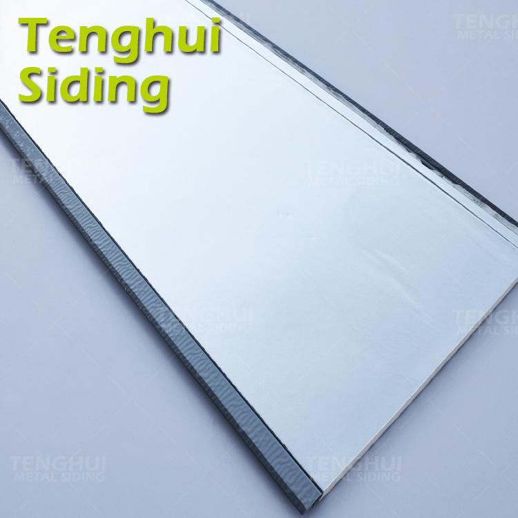 Tenghui Siding 16mm Sandwich Wall Panels Exterior Wall Metal Wall Panel Wooden Sandwich Panel