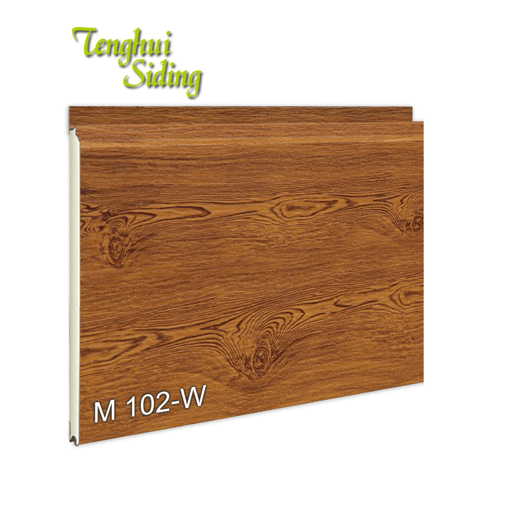 Customized Size Cheap Price Tenghui  Siding Cladding Board Building Materials  Sandwich Panels Prefab House Materials