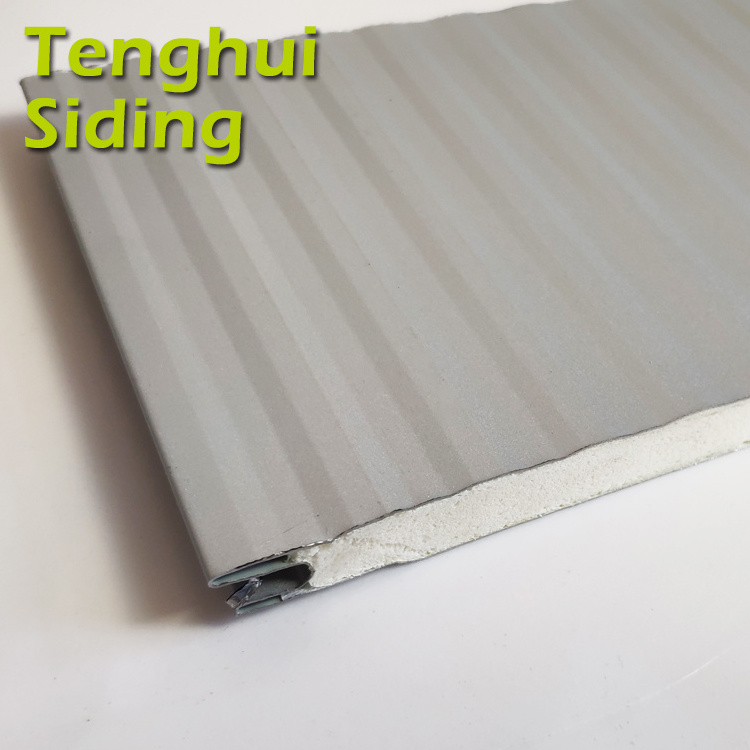 Tenghui Siding Interior Insulation Panel Lightweight Board PU Polyurethane Sandwich Panels