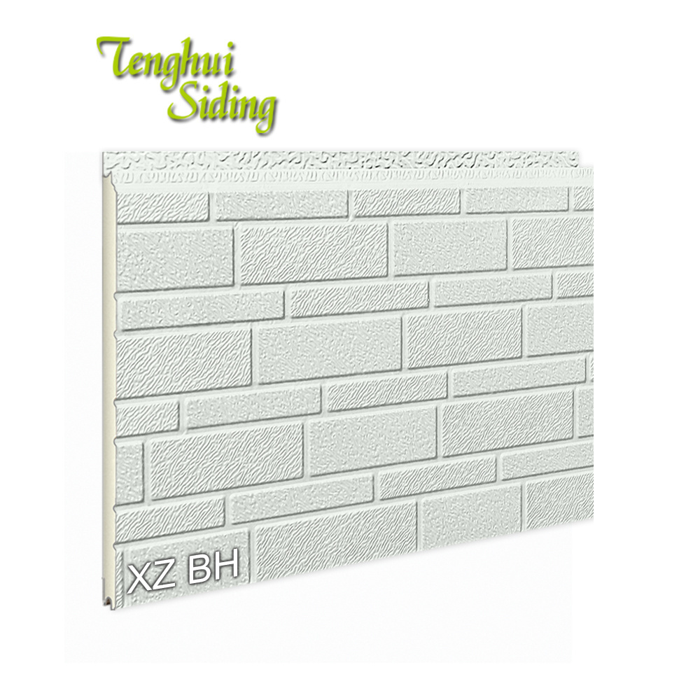 Building Lightweight Material 16mm Water-proof PU Sandwich Panel For Exterior Wall