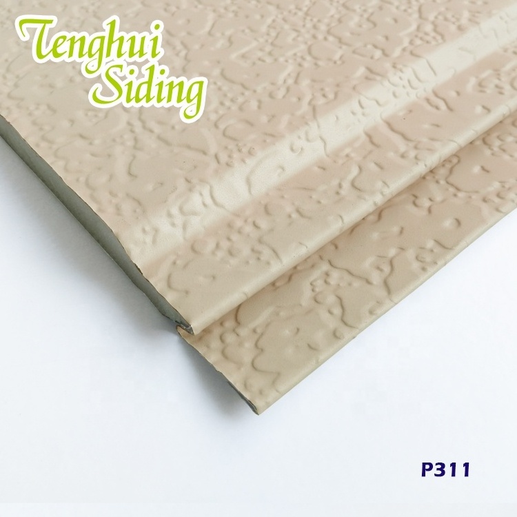 Tenghui Exterior Metal Pu Foam Heat Insulating Sandwich Wall Panel For House