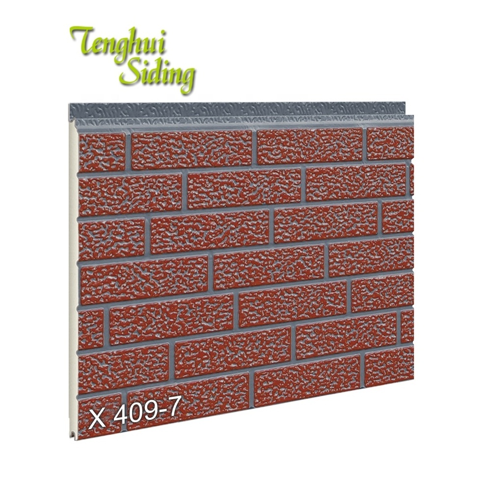 High Quality Carved Metal Decorative Wall PU Sandwich Panel