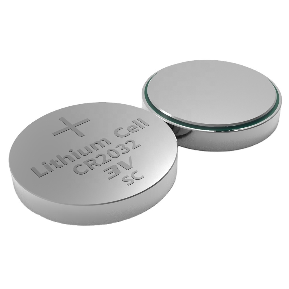 Hot Sale  cheap CR2032 3V 5V for watch 2032 LiMno2 button cell lithium battery