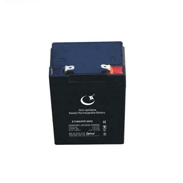 4V 8Ah 20Hr Sealed Lead Acid AGM 4v 20ah Rechargeable Battery for Emergency Lighting