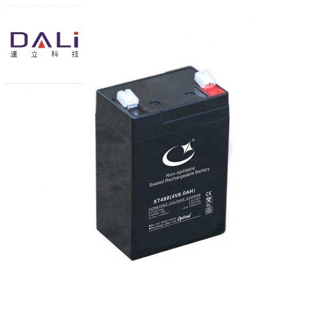 4V 8Ah 20Hr Sealed Lead Acid AGM 4v 20ah Rechargeable Battery for Emergency Lighting