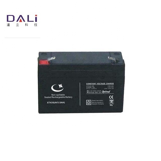 4V 4Ah 8Ah 20Hr Sealed Lead Acid batteries AGM 4v Rechargeable Battery for Emergency Lighting