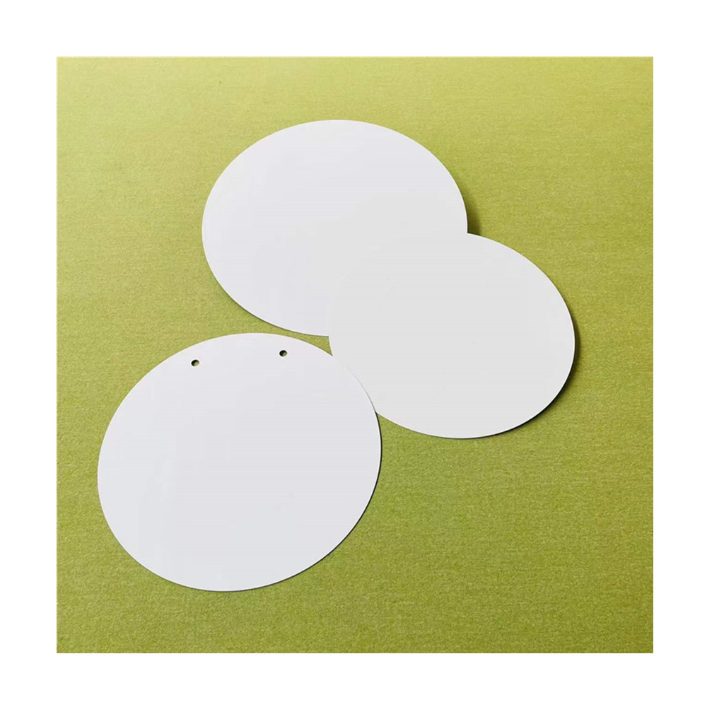 2024 Custom Size Metal Round Circles Sublimation Blanks 8'' 10