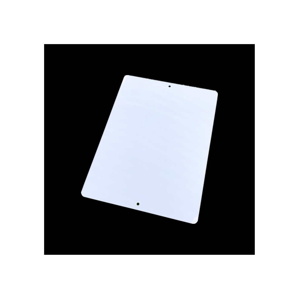 RTS White Glossy Blank SIGN Tin Metal SUBLIMATION BLANKS 9