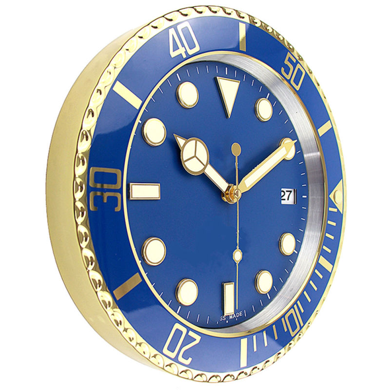 new arrival luxury gift wrist watch brand super high quality metal wall clock