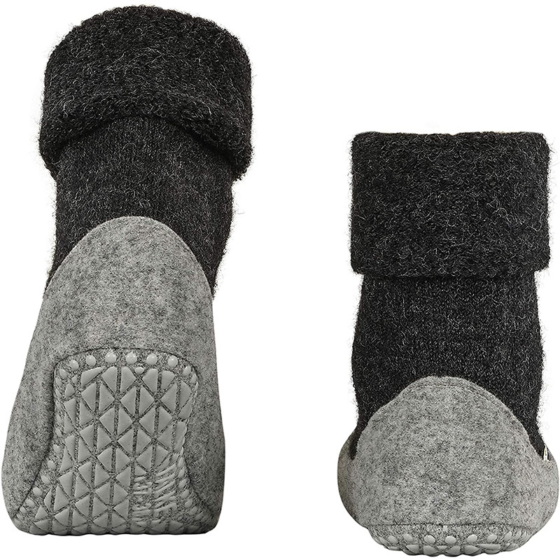 Men Wool Slipper Socks with Rubber Sole for Adults Slipper Socks with Rubber Sole Fashionable Knitted Floor Socks