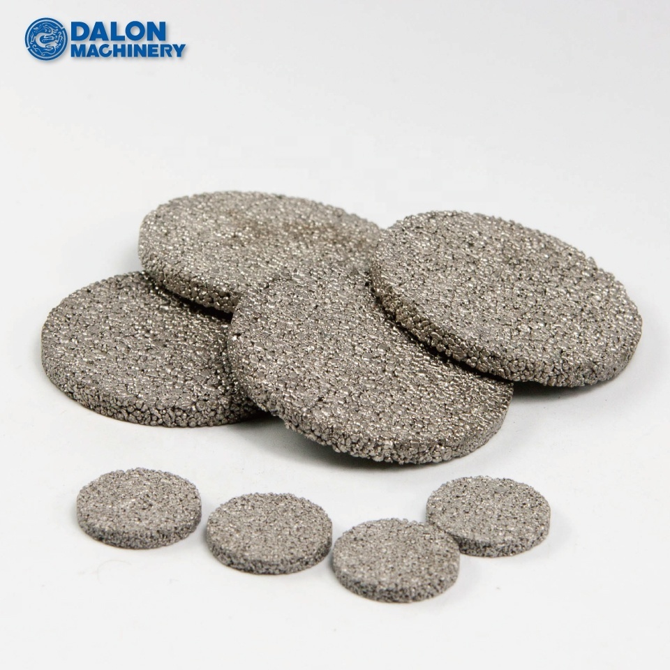 DALON sintered porous powder metal stainless steel 316L mesh disc filter