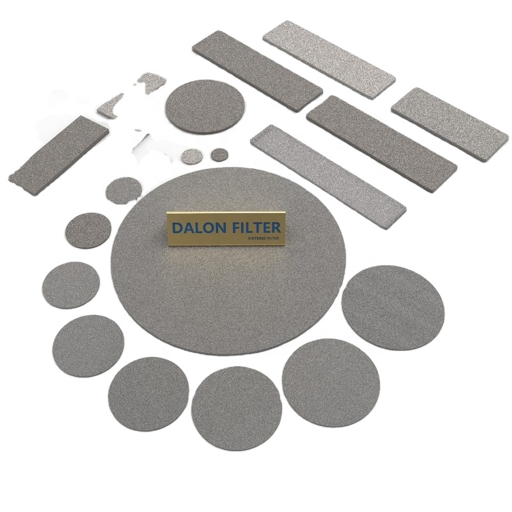 DALON sintered porous powder metal stainless steel 316L mesh disc filter