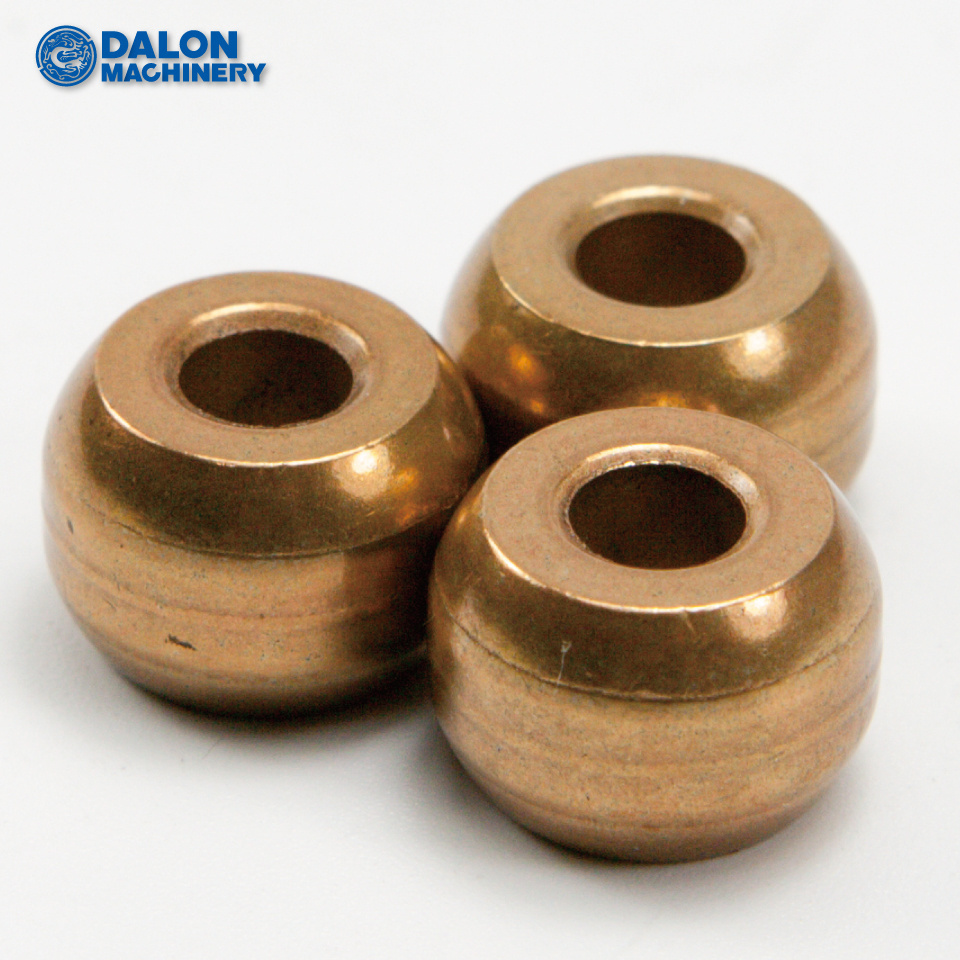 bujes fu 10mm oil impregnated powder metallurgy oil spherical iron bronze brass ball ring bearing bushing for electric fan motor