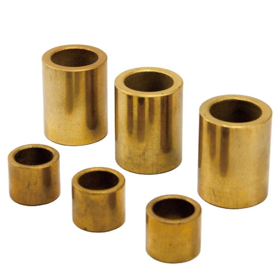 oil graphite impregnated self lubricating sintered metric gunmetal gun metal brass bronze bushing bushings for gym equipment