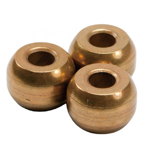 sae841 powder metallurgy oilite impregnated sintered oil metal bronze graphite electric fan motor sleeve bearing flange bushing