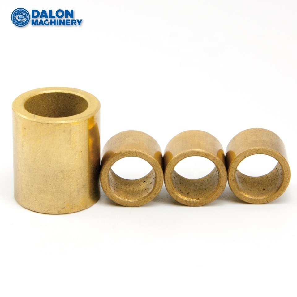 oil graphite impregnated self lubricating sintered metric gunmetal gun metal brass bronze bushing bushings for gym equipment