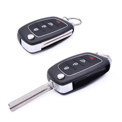 Keyless Entry System Remote Control Door Lock Unlock Car Easy Installation Flip Key