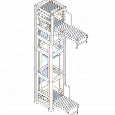 Stair lifter conveyor/carton elevator conveyor/Z lifting conveyor