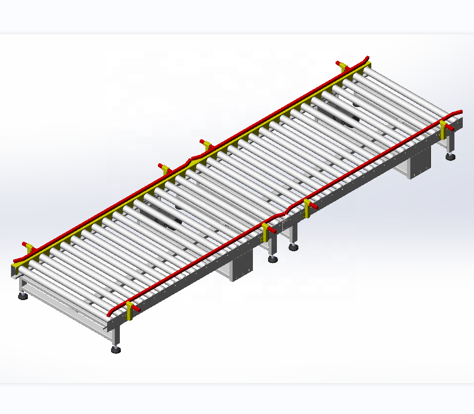 Pallet gravity roller conveyor,pallet heavy duty roller conveyor,pallet feeding roller conveyor machine