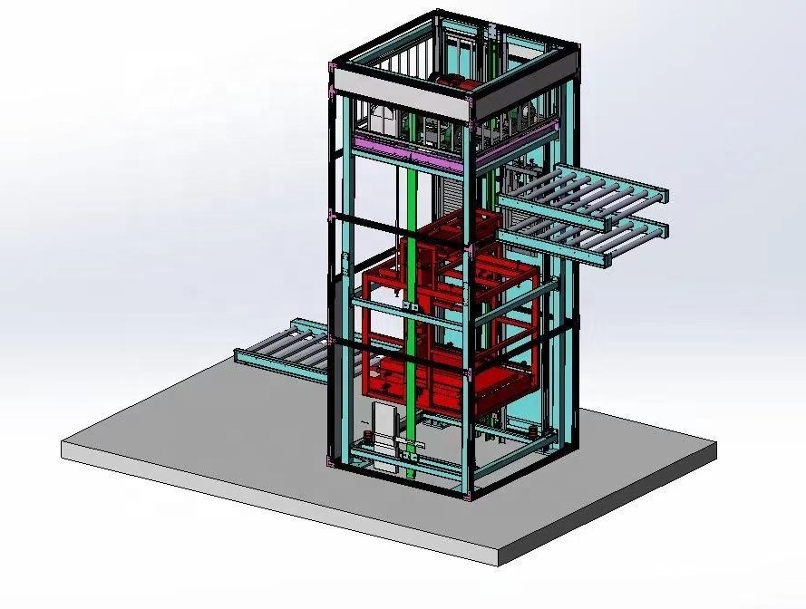 Stair lifter conveyor/carton elevator conveyor/Z lifting conveyor