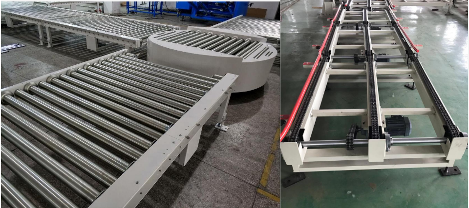 Pallet gravity roller conveyor,pallet heavy duty roller conveyor,pallet feeding roller conveyor machine