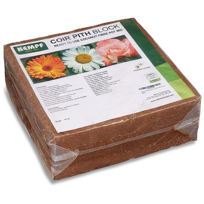 Bulk Wholesale Garden Pallet Bale Triple Washed 100% Organic Grow Compressed Coconut Coco Coir Bricks