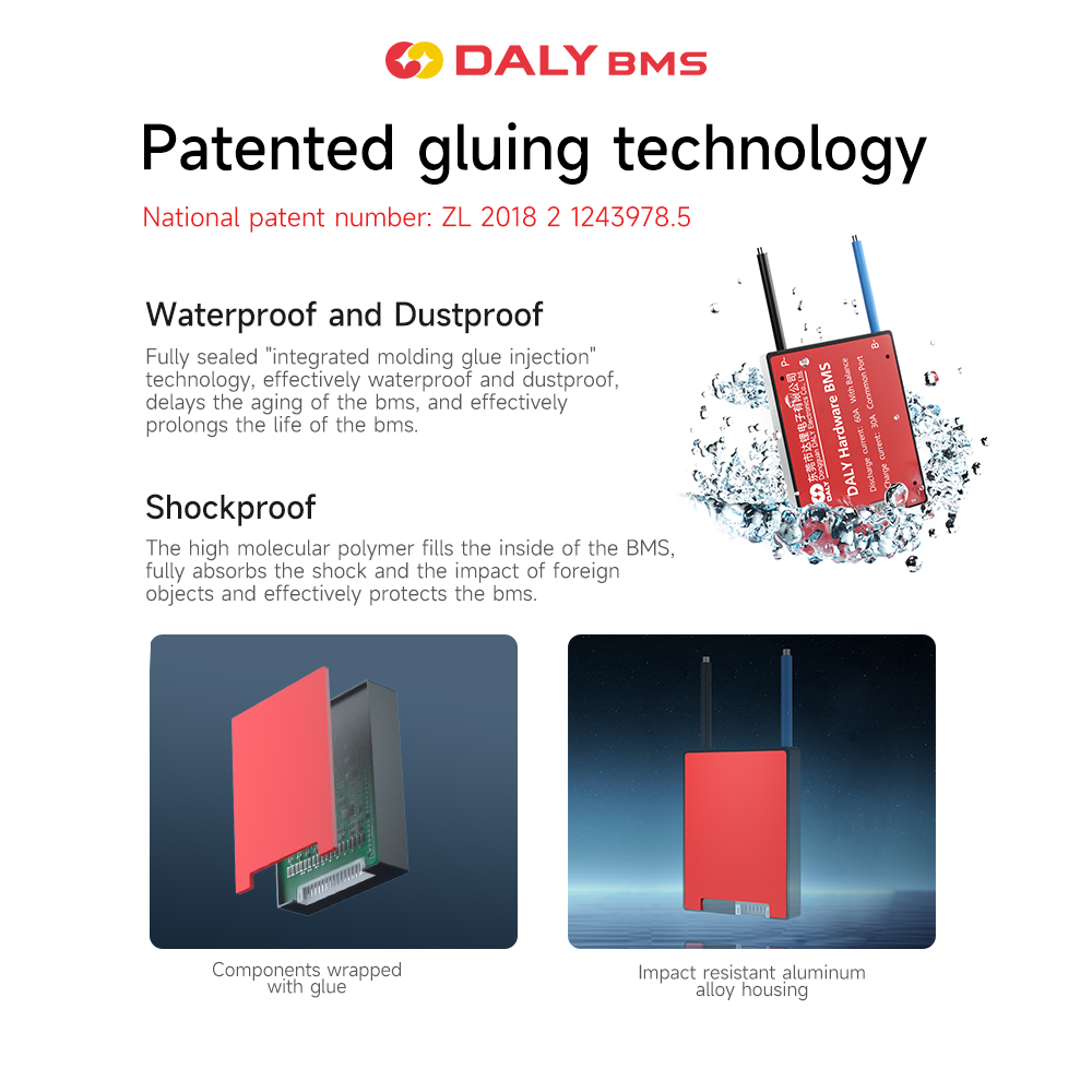 Daly ebike bms 36v with active balance li-ion 18650 portable battery 10s 15a 20a active equalizer bms 10s 36v 15a