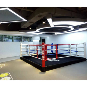 FIGHTBRO BL Sale Customized Size Floor Boxing Ring Wrestling Ring Fitness Oem boxing ring