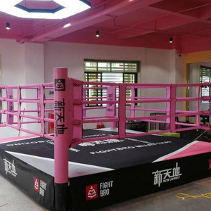 Fihgtbro Rg6 Fightbro Professional Elevated Boxing  Ring Used Boxing Ring For Sale Boxing Ring Canvas