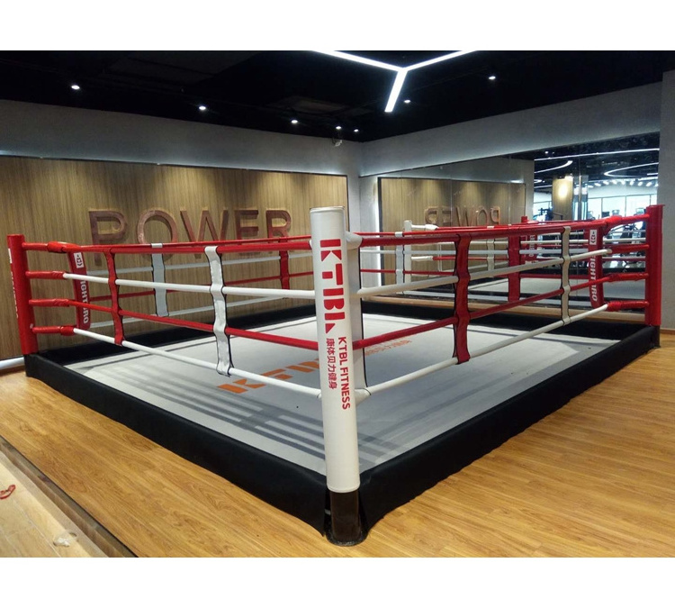 FIGHTBRO BL Sale Customized Size Floor Boxing Ring Wrestling Ring Fitness Oem boxing ring