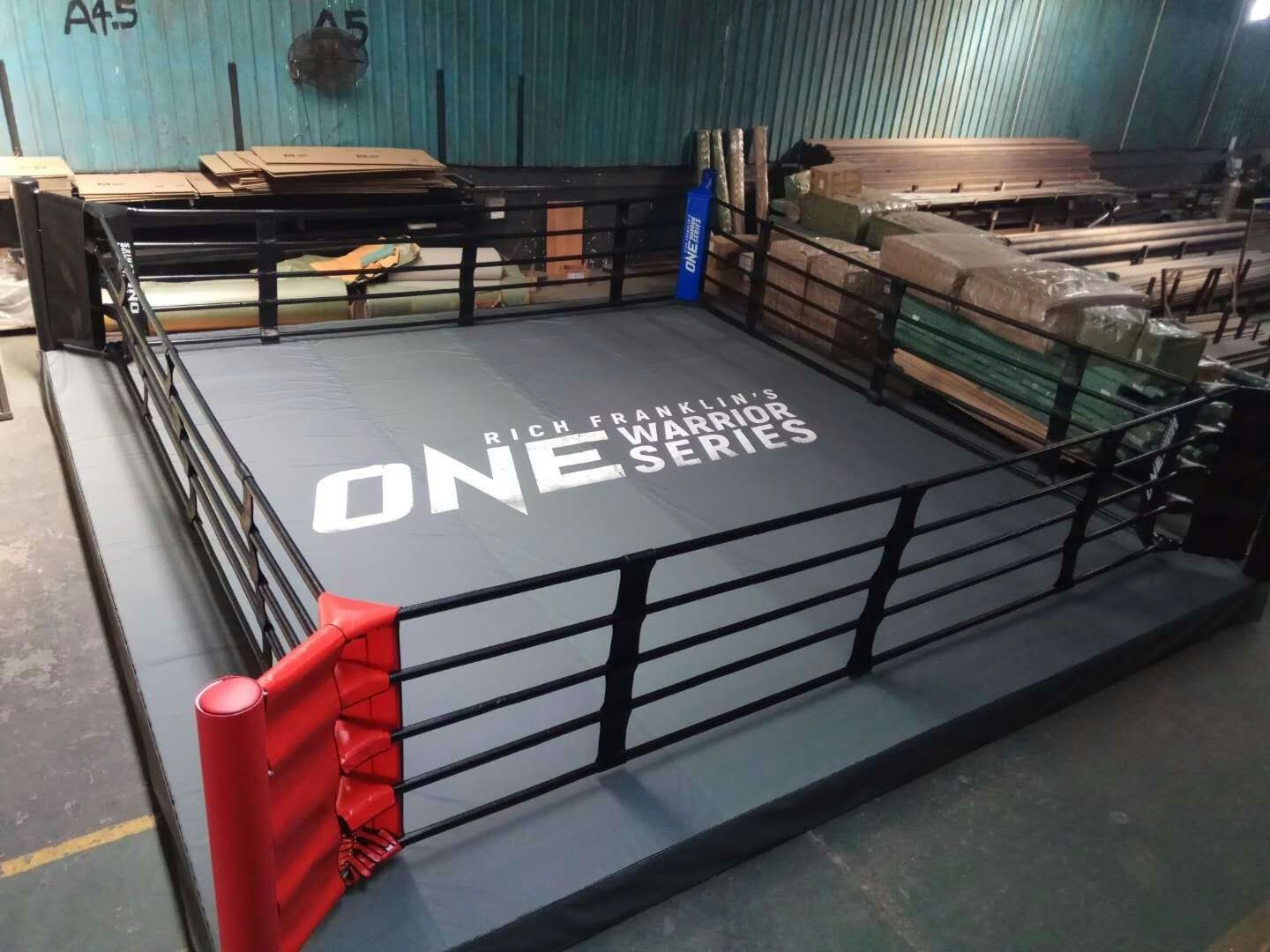 Fihgtbro Rg6 Fightbro Professional Elevated Boxing  Ring Used Boxing Ring For Sale Boxing Ring Canvas