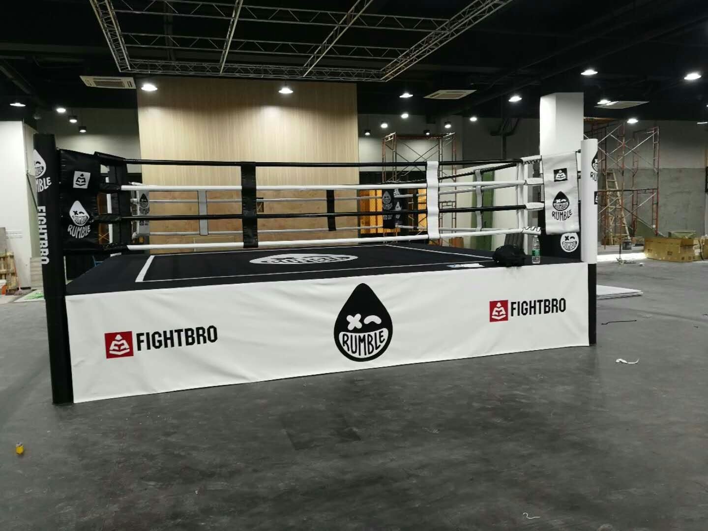 Fihgtbro Rg6 Fightbro Professional Elevated Boxing  Ring Used Boxing Ring For Sale Boxing Ring Canvas