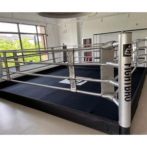 FIGHTBRO BL4.5 Custom Size Color Boxing Ring Small 5m Custom Floor Boxing Ring Inflatable Boxing Rings For Sale