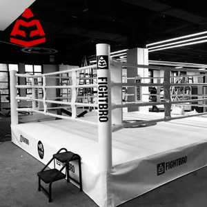 Custom printed elevated training ring  used boxing ring for sale boxing training ring used