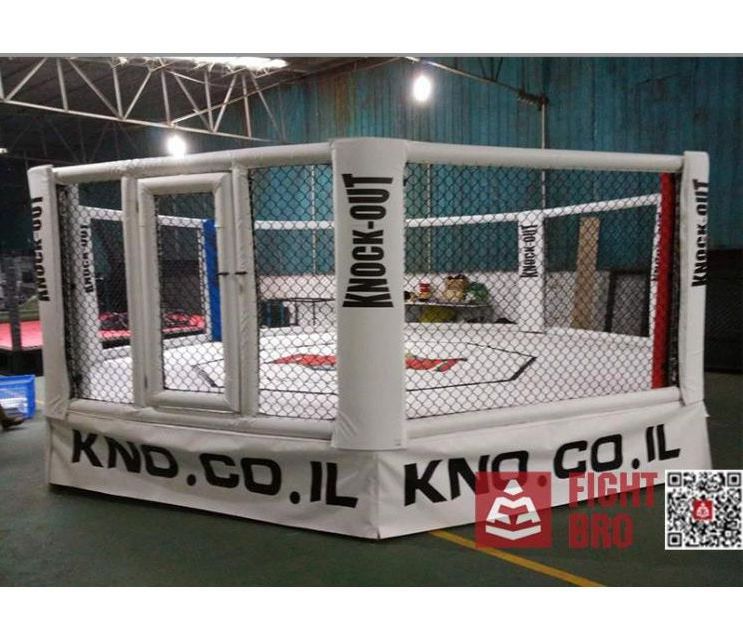 FIGHTBRO CG6 Octagonal Hexagonal Professional Octagonal Cage Floor Level Boxing Ring Small Boxing Ring Boxing Ring