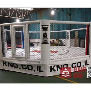 FIGHTBRO CG6 Octagonal Hexagonal Professional Octagonal Cage Floor Level Boxing Ring Small Boxing Ring Boxing Ring