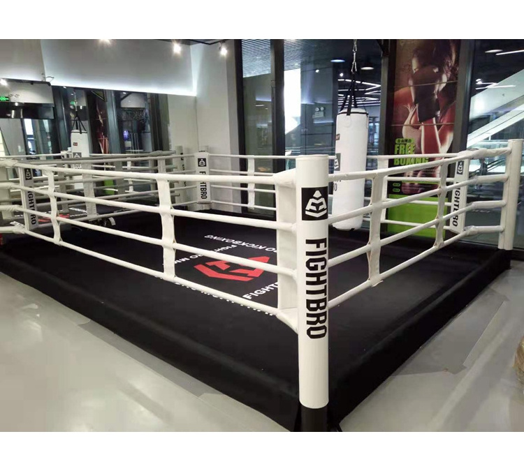 FIGHTBRO BL Sale Customized Size Floor Boxing Ring Wrestling Ring Fitness Oem boxing ring