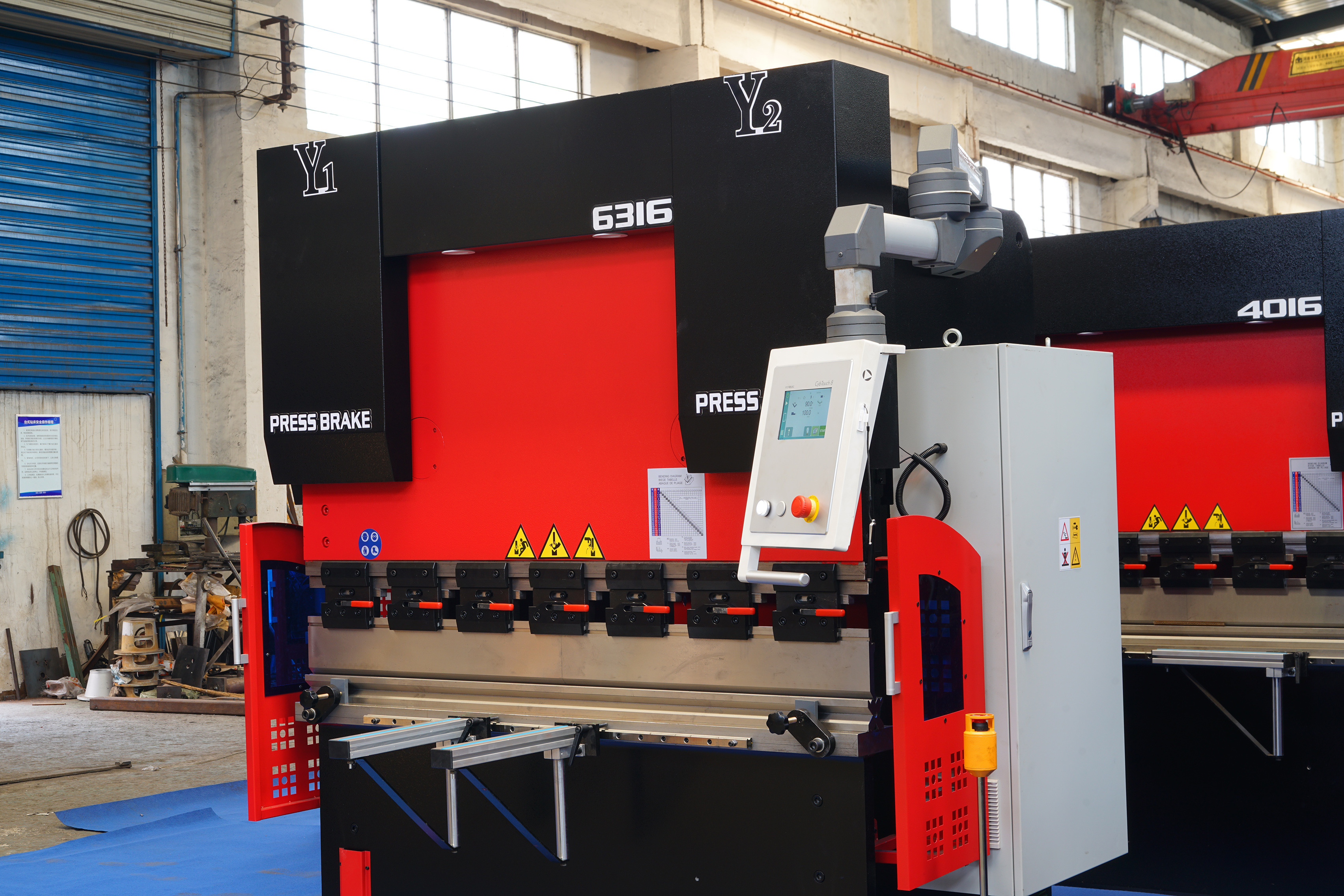 DAMA CT8 system china supplier sheet metal parts galvanized sheet hydraulic bending machine