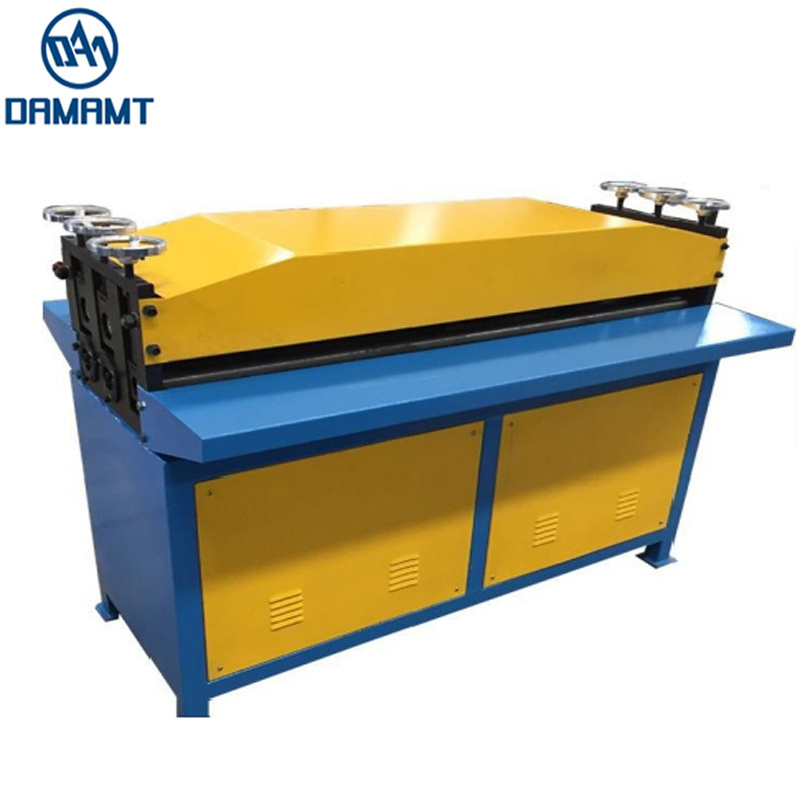 Metal Sheet duct Grooving Machine / trimming Beading Machine HVAC Duct Bead